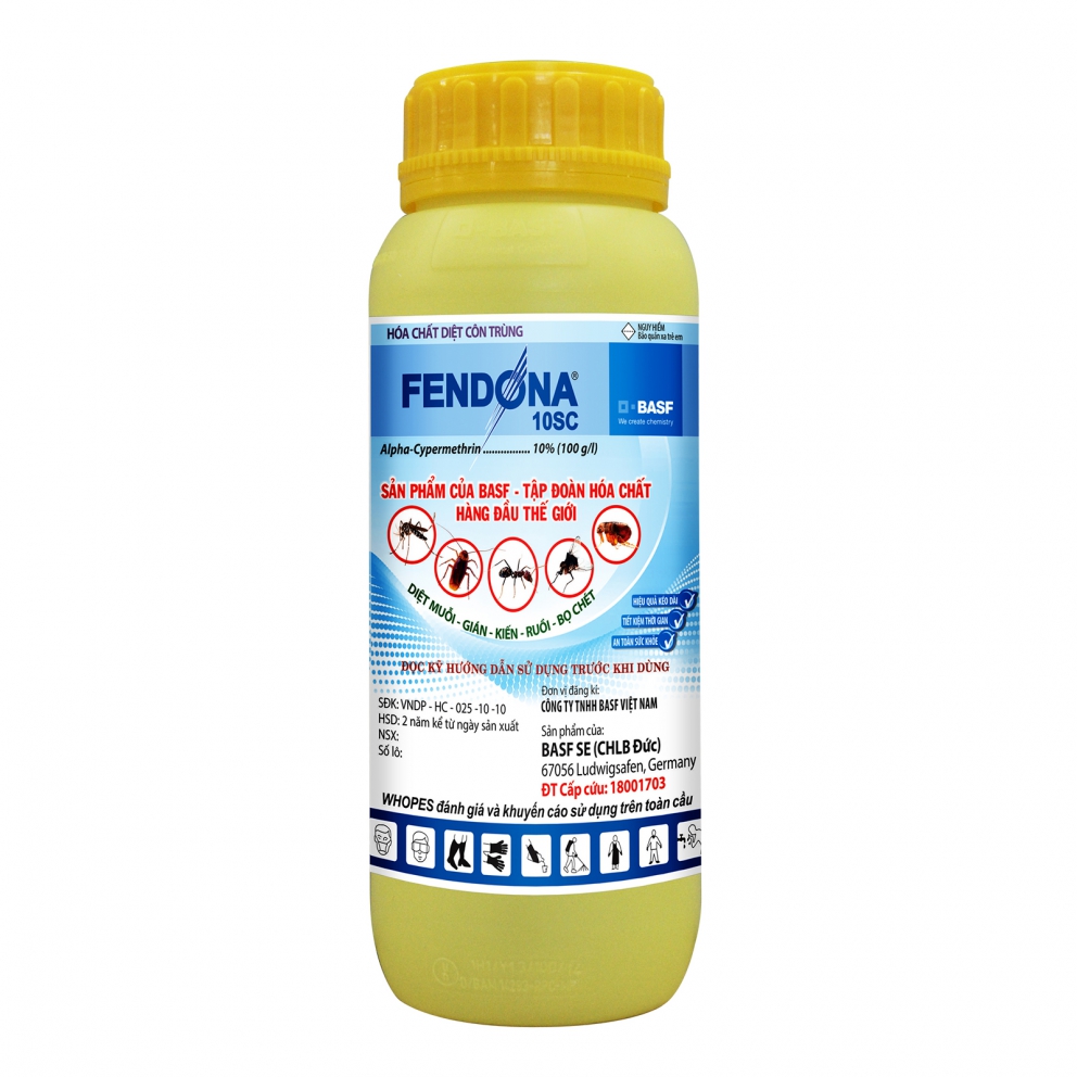 Hóa chất diệt côn trùng Fendona - 1000ml