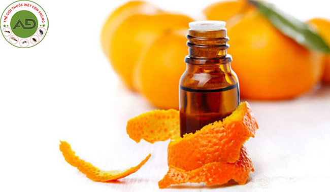 Sử dụng tinh dầu cam