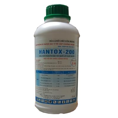 Hantox – 200 thuốc diệt muỗi và côn trùng chai 1000ml