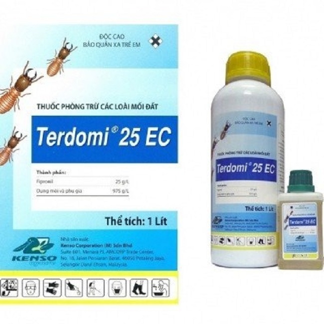 Ưu điểm của thuốc diệt mối và phòng chống mối Terdomi 25 EC: