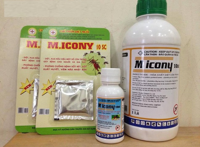 Thuốc diệt muỗi và diệt côn trùng Micony 10 SC