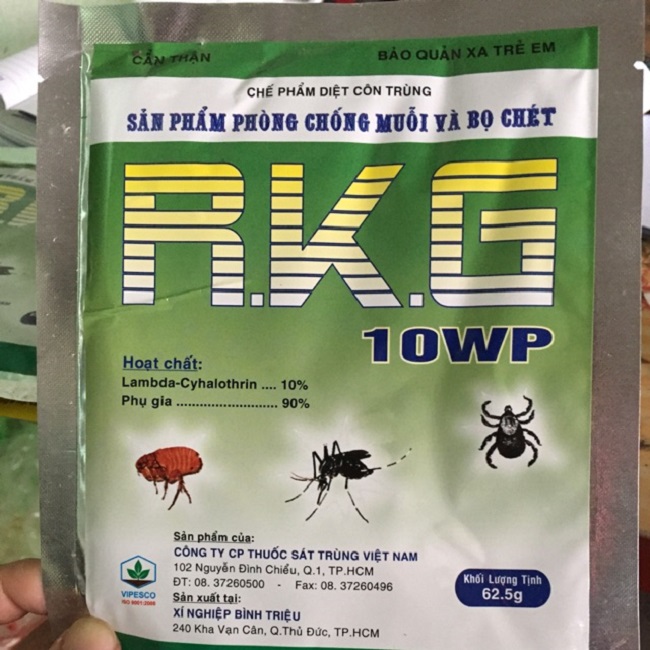 Thuốc diệt côn trùng RKG 10 WP